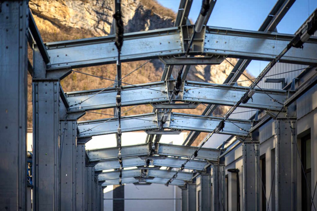 Hangar industriel Nextensia construction
