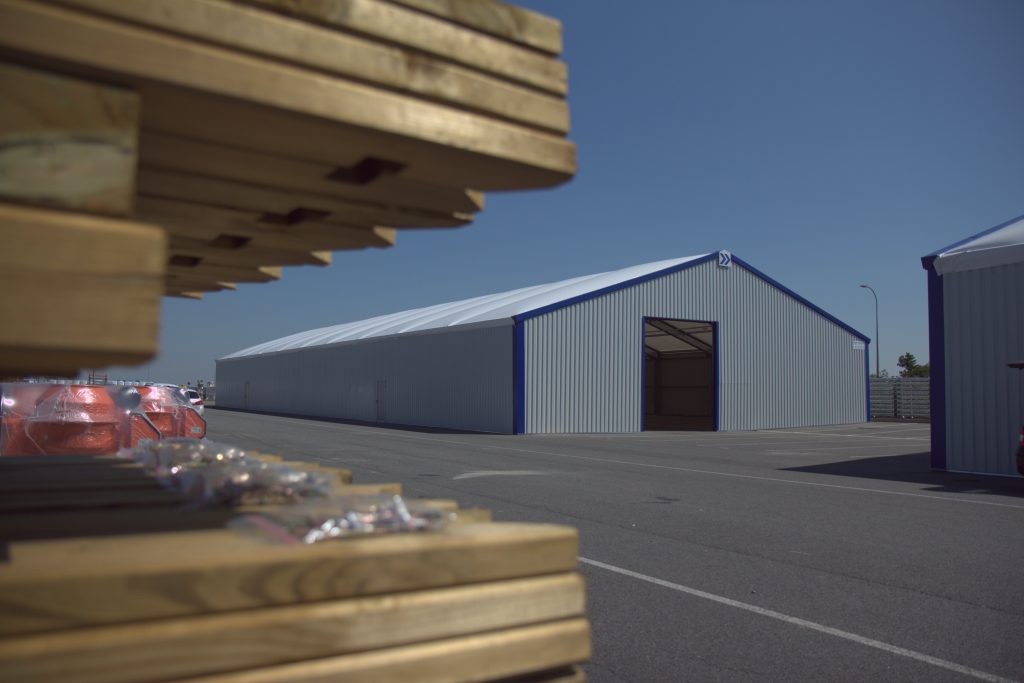 Bâtiment de stockage Intermarché GMS